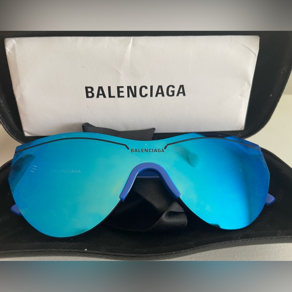 Balenciaga BB0041S Sunglasses Blue